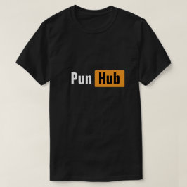 Ditt namn Pun Hub-minnesdesign T-Shirt