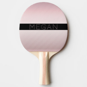 Ditt namn   Ro Ombre & White Rand Pingisracket