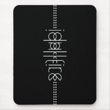 Ditt namn som unikt unikt tecken