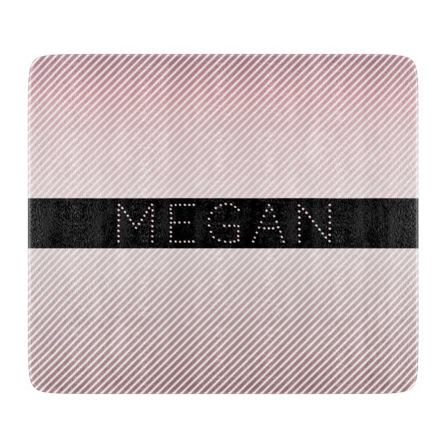 Ditt namn | Thin Ro Ombre & White Rand (Framsidan)