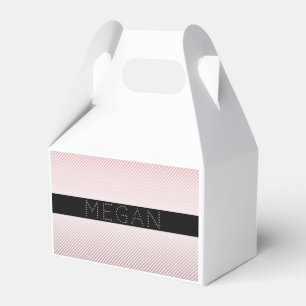 Ditt namn Thin Ro Ombre & White Rand Presentaskar