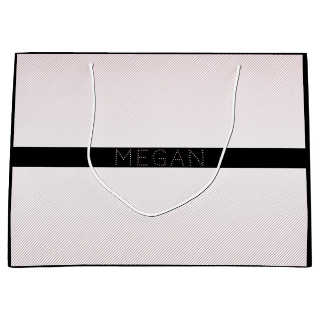 Ditt namn | Thin White & Ro Ombre Rand #2 (Framsidan)