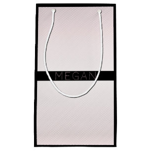 Ditt namn Thin White & Ro Ombre Rand #2