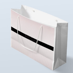 Ditt namn   Thin White & Sublte Ro Ombre Rand