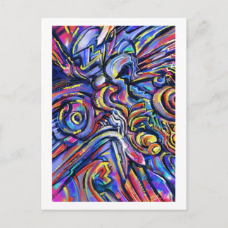 Ditt öde - vykort för digital konst