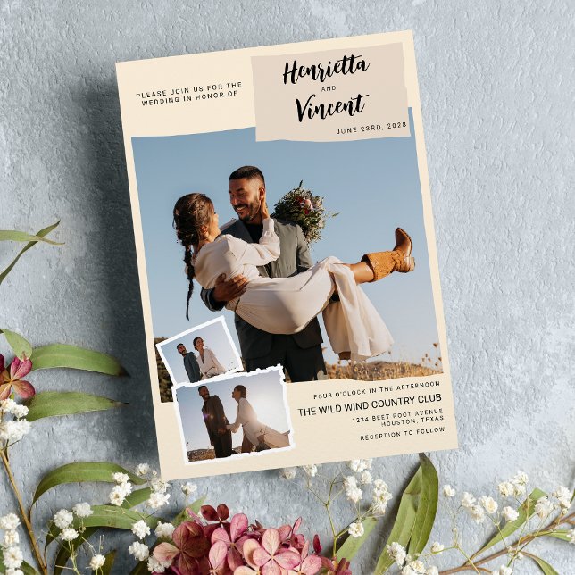 Ditt ögonblick, din design - Personlig Bröllop Inbjudningar (Your Moment, Your Design - Personalized Wedding)