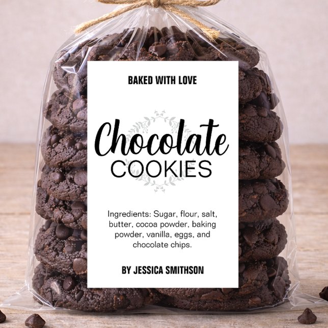 Ditt ordval Kakor (eller annat ord) etikett CK011t (Skapare uppladdad)