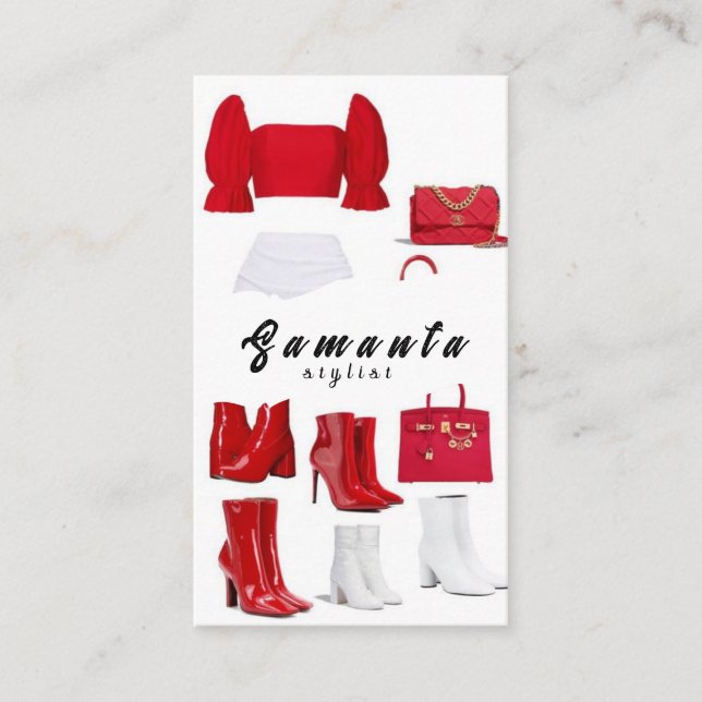 Ditt personliga Stil-koncierge Visitkort (Framsida)