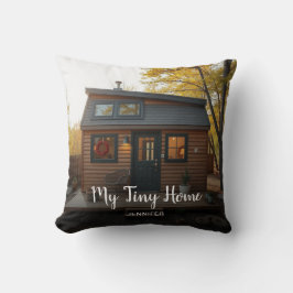 Ditt personliga Tiny Home-monogramnamn Kudde