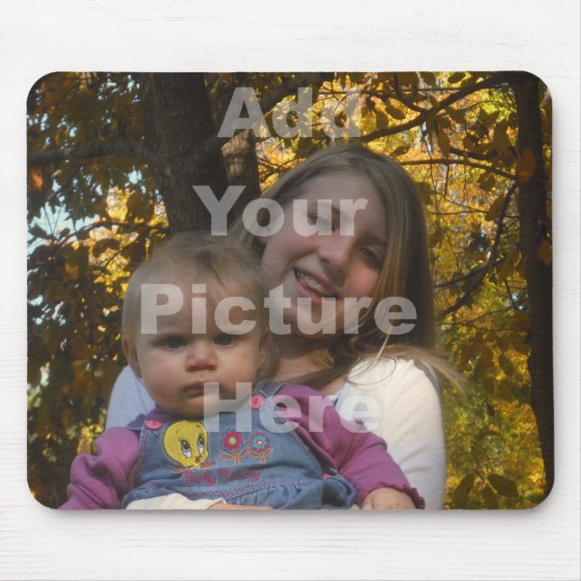 Ditt personligfoto Mousepad Musmatta (Framsidan)