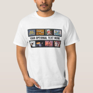 DITT PHOTOS-anpassningsbar-"filmband"-kläder T-shirt
