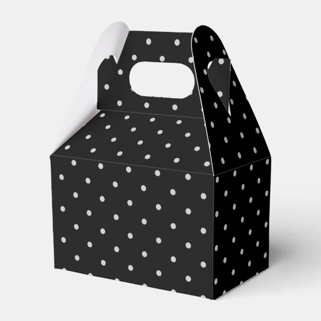 Ditt Polka dots Färg på Svart klickar på Anpassa Presentaskar (Framsidan Sidan)