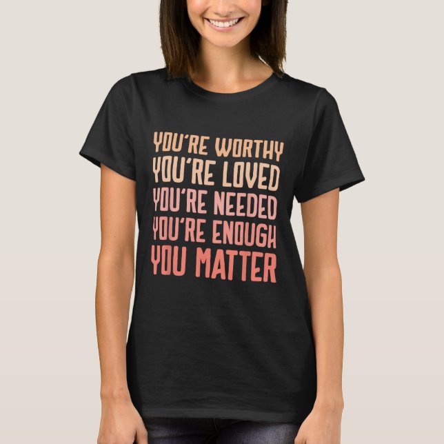 Ditt Problem Vänlighet Bekämpa Stigma Mental Hälsa T Shirt (Framsida)