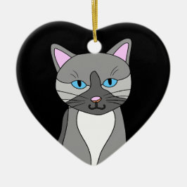 Ditt sällskapsdjur julgransprydnad keramik