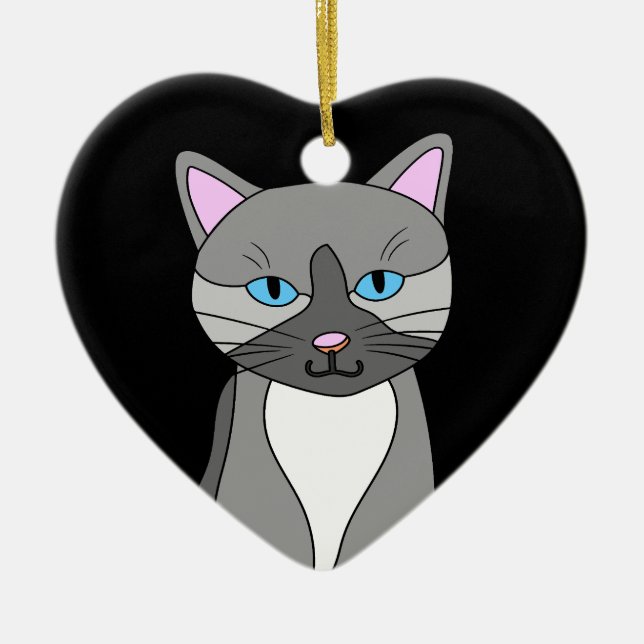 Ditt sällskapsdjur julgransprydnad keramik (Framsidan)