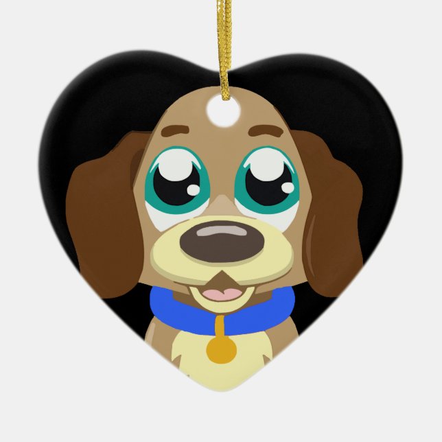 Ditt sällskapsdjur julgransprydnad keramik (Framsidan)