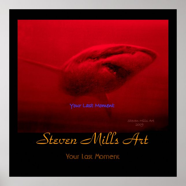 Ditt senaste ögonblick poster (Framsidan)