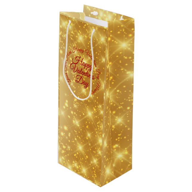 Ditt SMS Guld Valentines day (Framsidan Vinklad)