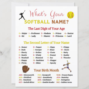 Ditt Softball Namn-spel
