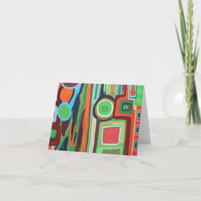 Ditt Ställe eller mitt Blank Notecard Kort (Framsida)