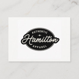 Ditt svarta och vita kundtjänstkort för Logotyp Visitkort