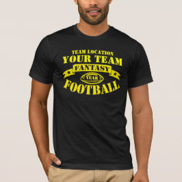 DITT TEAM FANTASY FOTBALL ÅR T-SHIRT