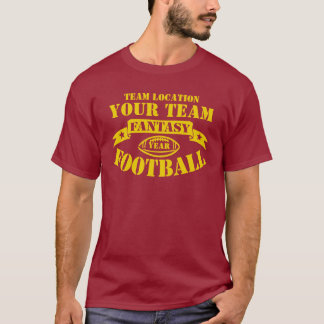 DITT TEAM FANTASY FOTBALL ÅR TEE SHIRT