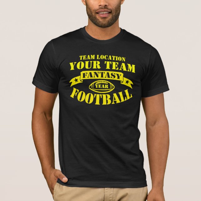 DITT TEAM FANTASY FOTBALL ÅR TRÖJA (Framsida)