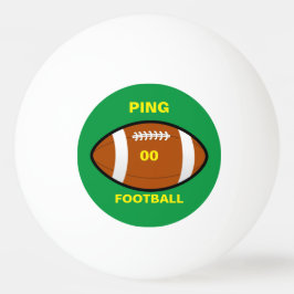 Ditt team Football Ping Pong Boll