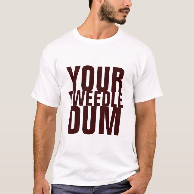 DITT TWEEDLE DUM T SHIRT (Framsida)