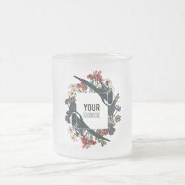 ditt val en fantastisk design frostad glasmugg
