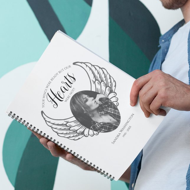Ditt Vingar var Redo | Fotominnesgäst Anteckningsbok (Skapare uppladdad)