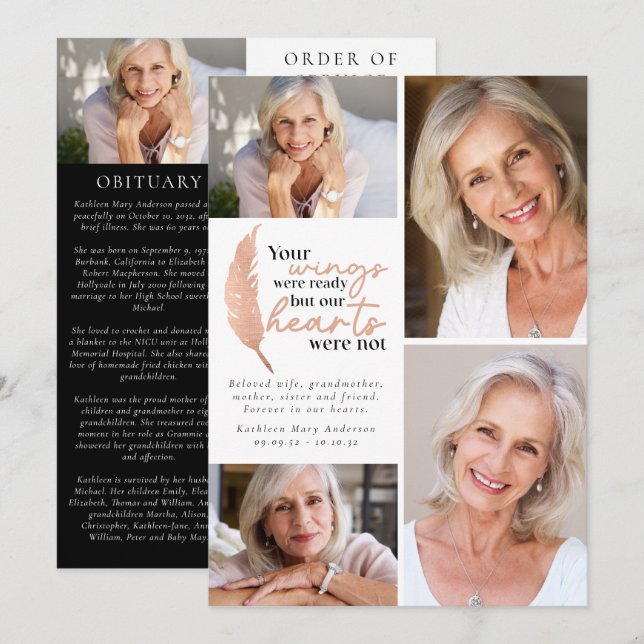 Ditt Vingar var Redots servicefoto Program (Fram/baksida)