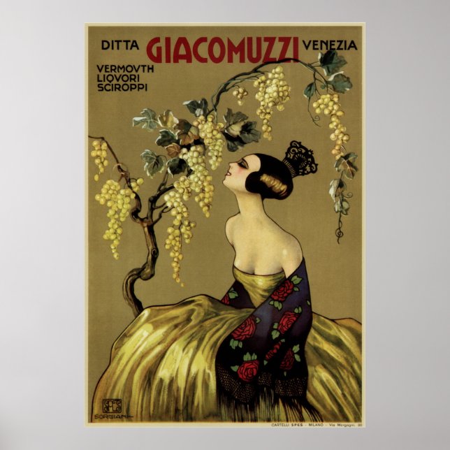 Ditta Giacomuzzi Venezia Poster (Framsidan)