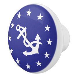 Ditty Bag_White Anchor_Circle of Stars_insignia Knopp