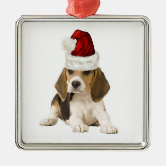 Ditzy Dogs~Original Ornament~Beagle~Christmas Julgransprydnad Metall