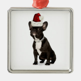 Ditzy Dogs~Original Ornament~French bulldogg Julgransprydnad Metall