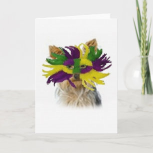 Ditzy Hundar~Original Notecard~Yorkie Kort