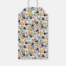 Ditzy Whimsical Hiking Mönster | Folk Art utomhus