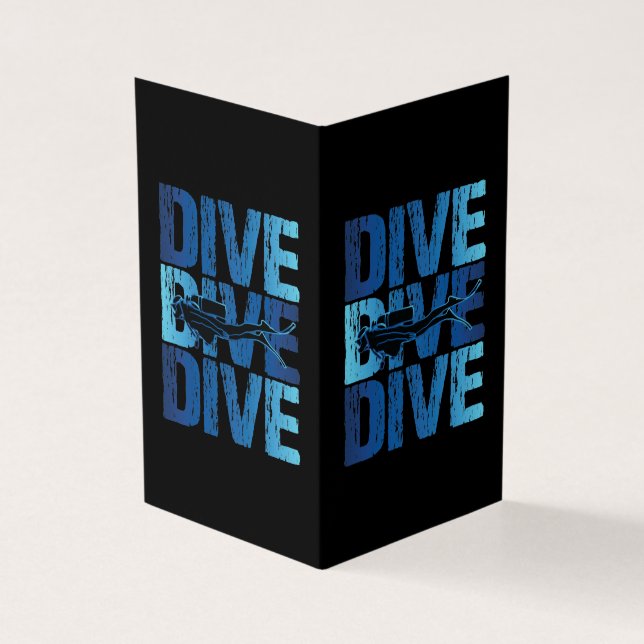 Div Dive - dykardykning under vatten Kort (Utsida)