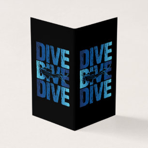Div Dive - dykardykning under vatten Kort