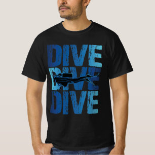 Div Dive - dykardykning under vatten T Shirt