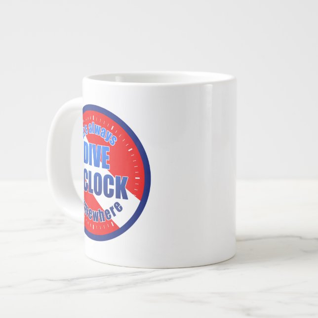 Div O'Clock Jumbo Mugg (Framsida vänster)