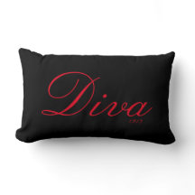 Diva 1913 Svart Kudd