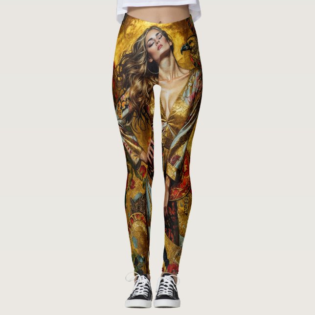Diva art leggings (Framsida)