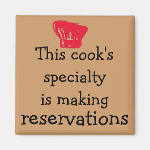 Diva Attitude Kitchen konsus Restaurant Magnet