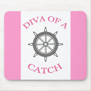 DIVA av en FÅNGAmousepad Musmatta
