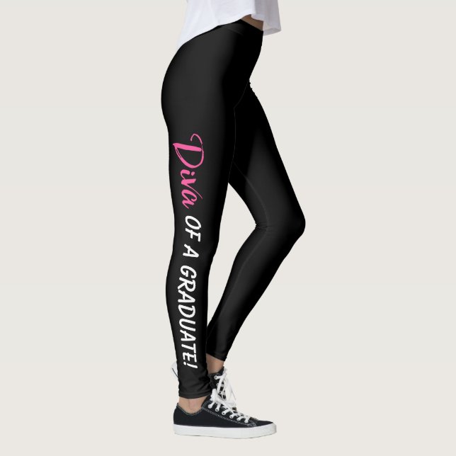 "Diva av Student!" Leggings (Höger)