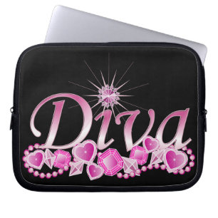 Diva Bling Laptop Sleeve