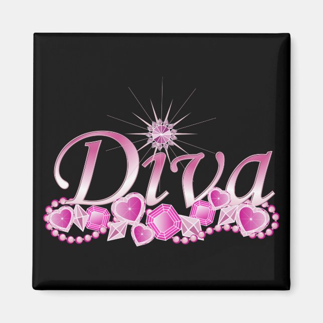 Diva Bling Magnet (Framsidan)